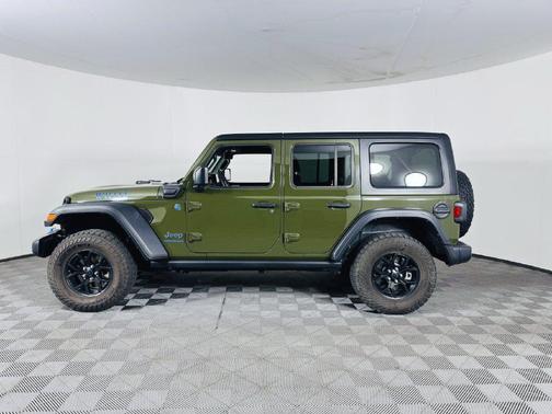 Sarge Green Clearcoat 2024 Jeep Wrangler 4xe Willys
