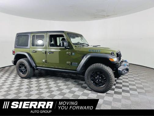 Sarge Green Clearcoat 2024 Jeep Wrangler 4xe Willys