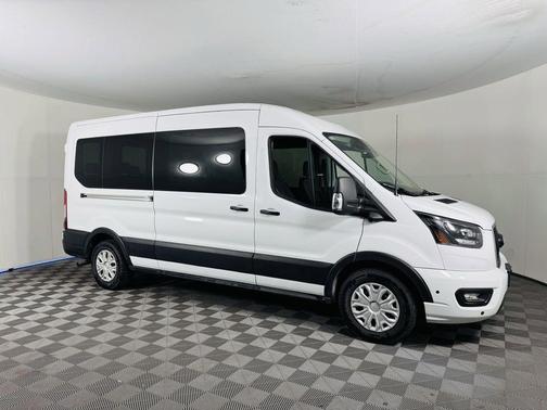 Oxford White 2026 Ford Transit-350 XLT