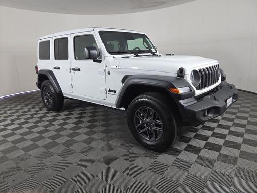 Bright White Clearcoat 2026 Jeep Wrangler Sport S