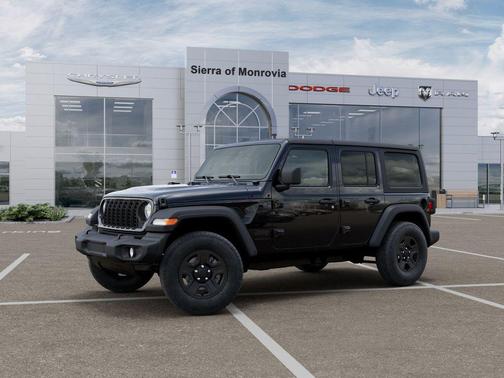 Black Clearcoat 2026 Jeep Wrangler Sport