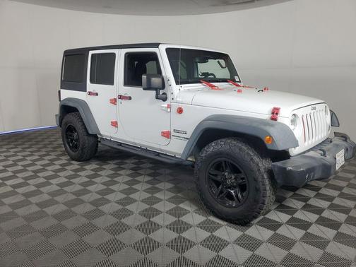Bright White Clearcoat 2018 Jeep Wrangler JK Unlimited Sport