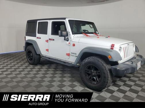 Bright White Clearcoat 2018 Jeep Wrangler JK Unlimited Sport