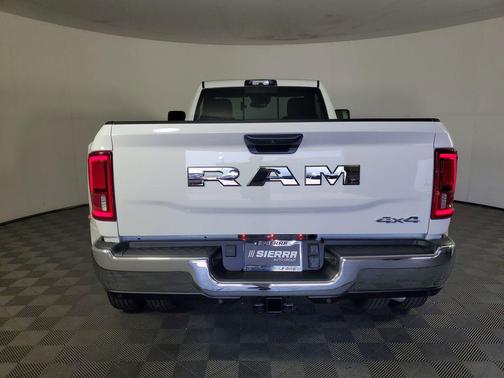 Bright White Clearcoat 2026 RAM 3500 Tradesman Regular Cab 4x4 8' Box