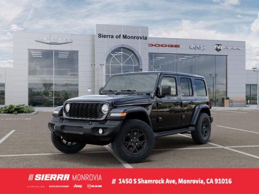 Black Clearcoat 2026 Jeep Wrangler Sport
