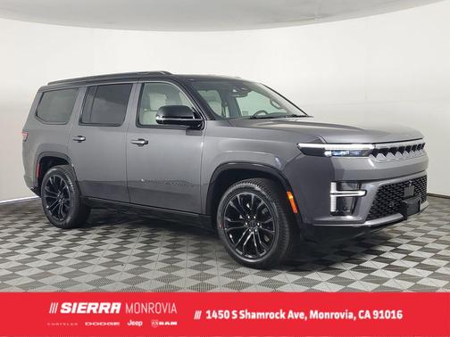 Baltic Gray Metallic Clearcoat 2026 Jeep Grand Wagoneer Summit Obsidian 4x4
