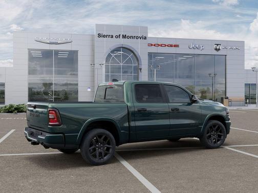 Serrano Green Metallic 2026 RAM 1500 Laramie