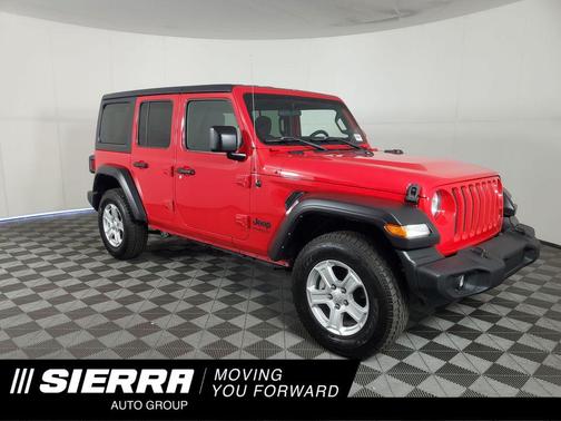 Firecracker Red Clearcoat 2022 Jeep Wrangler Unlimited Sport