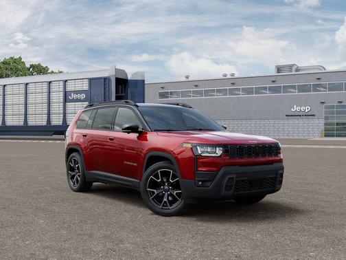 Red Hot Pearlcoat 2026 Jeep Cherokee Overland
