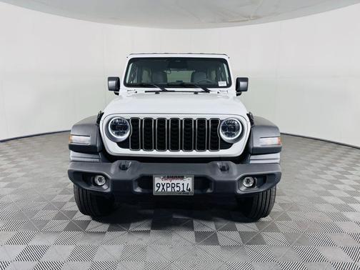 Bright White Clearcoat 2026 Jeep Wrangler Sport S