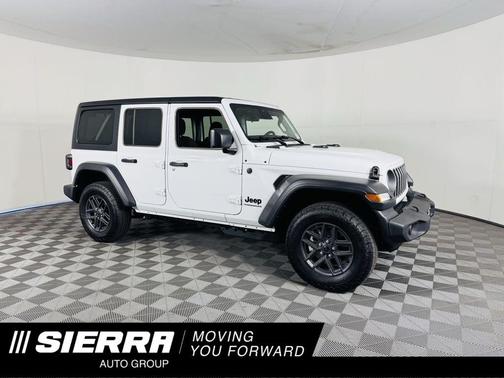 Bright White Clearcoat 2026 Jeep Wrangler Sport S