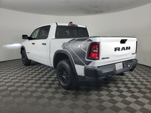 Bright White Clearcoat 2025 RAM 1500 Rebel