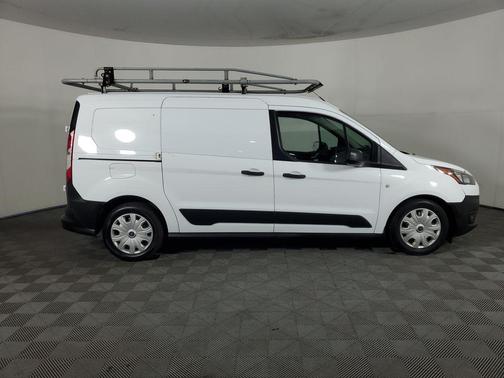 Frozen White 2021 Ford Transit Connect XL Cargo Van