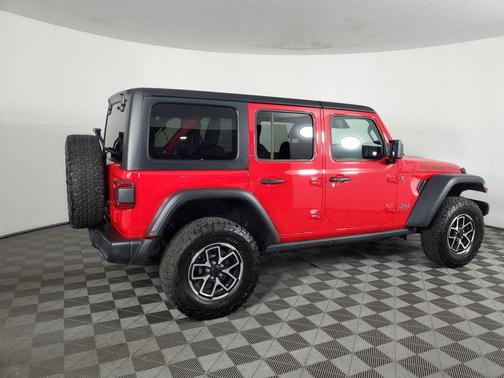 Firecracker Red Clearcoat 2025 Jeep Wrangler Rubicon
