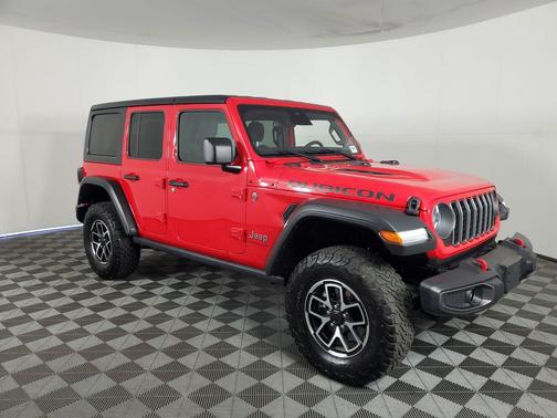 Firecracker Red Clearcoat 2025 Jeep Wrangler Rubicon