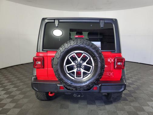 Firecracker Red Clearcoat 2025 Jeep Wrangler Rubicon