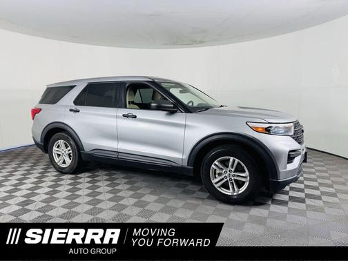 Iconic Silver Metallic 2023 Ford Explorer Base