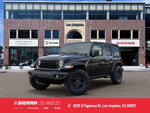 Black Clearcoat 2026 Jeep Wrangler Willys