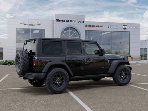 Black Clearcoat 2026 Jeep Wrangler Willys
