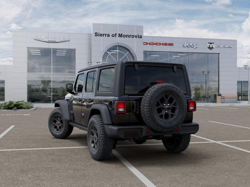 Black Clearcoat 2026 Jeep Wrangler Willys