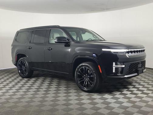 High Gloss Black 2026 Jeep Grand Wagoneer Summit Obsidian 4x4