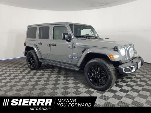 Sting-Gray Clearcoat 2021 Jeep Wrangler Unlimited 4xe Sahara