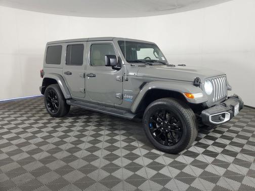 Sting-Gray Clearcoat 2021 Jeep Wrangler Unlimited 4xe Sahara
