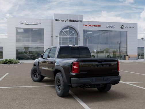 Diamond Black 2026 RAM 1500 RHO Crew Cab 4x4 5'7' Box