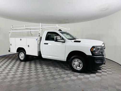 Bright White Clearcoat 2023 RAM 2500 Tradesman Regular Cab 4x2 8' Box