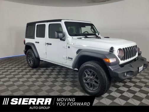 Bright White Clearcoat 2026 Jeep Wrangler Sport S