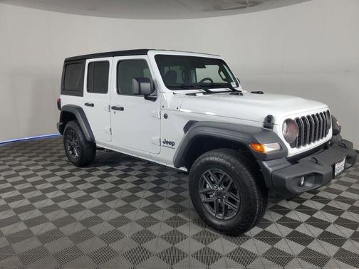 Bright White Clearcoat 2026 Jeep Wrangler Sport S