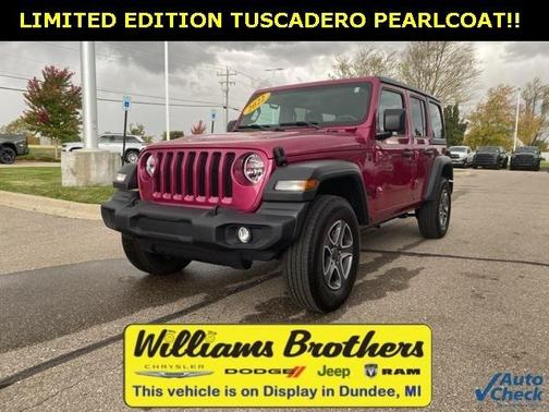 2022 Jeep Wrangler Unlimited Sport S 4x4