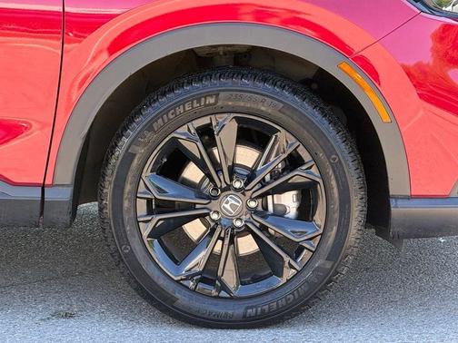 Radiant Red Metallic 2024 Honda CR-V Hybrid Sport Touring