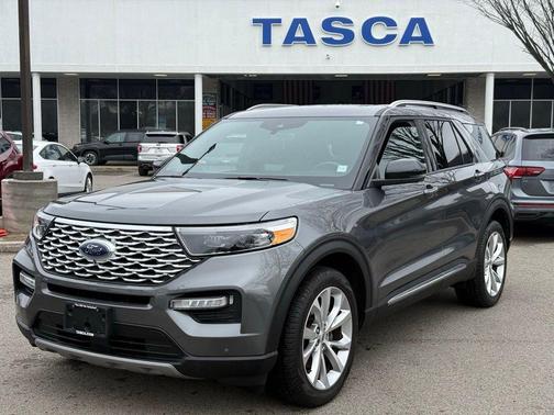 Carbonized Gray Metallic 2023 Ford Explorer Platinum
