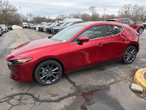 Soul Red Crystal Metallic 2026 Mazda Mazda3 FWD w/Preferred Package