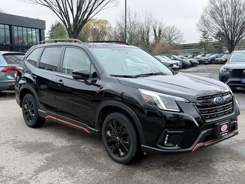 Crystal Black Silica 2023 Subaru Forester Sport