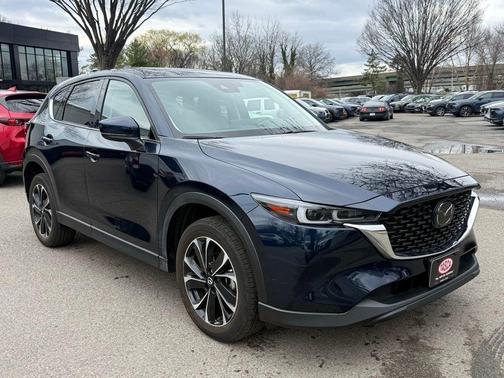 Deep Crystal Blue Mica 2023 Mazda CX-5 2.5 S Premium