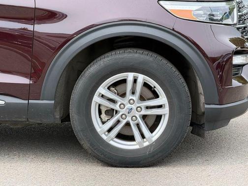 Red Metallic 2022 Ford Explorer XLT