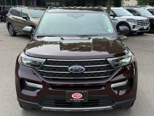 Red Metallic 2022 Ford Explorer XLT