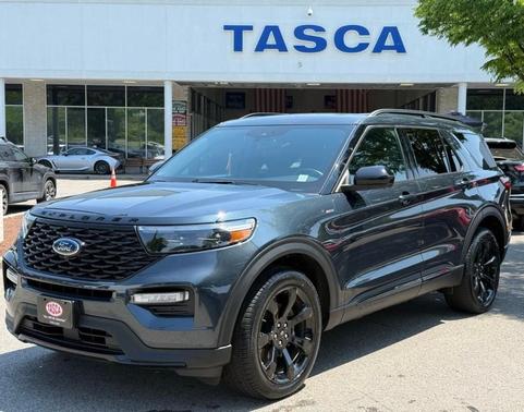Stone Blue Metallic 2023 Ford Explorer ST-Line