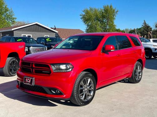 Red 2017 Dodge Durango GT