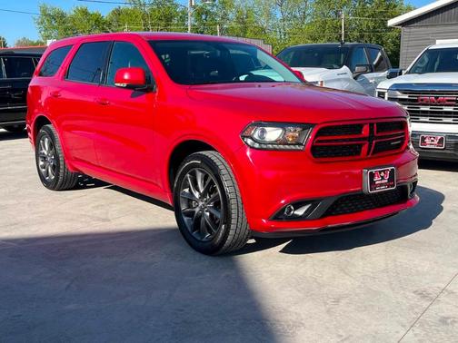 Red 2017 Dodge Durango GT