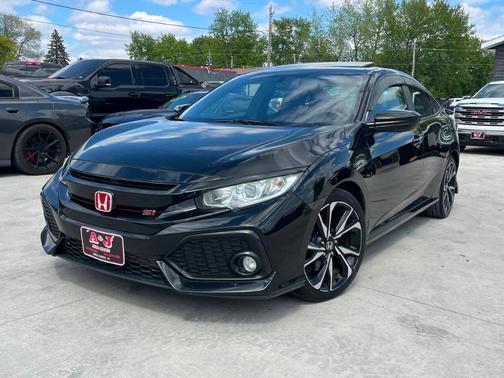 Black 2018 Honda Civic Si