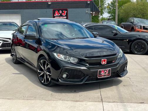 Black 2018 Honda Civic Si