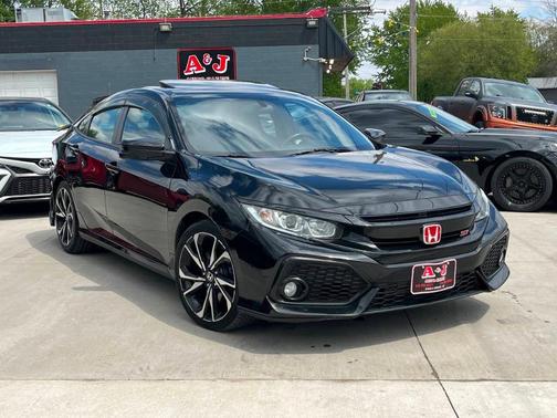 Black 2018 Honda Civic Si