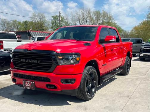 Red 2020 RAM 1500 Lone Star
