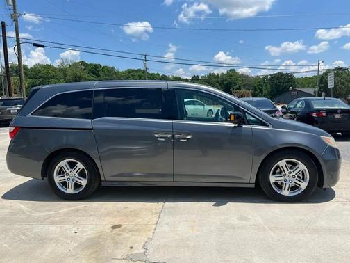 Polished Metal Metallic 2012 Honda Odyssey Touring Elite