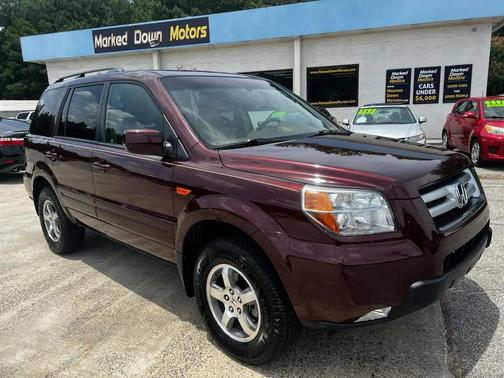 Dark Cherry Pearl 2008 Honda Pilot EX-L