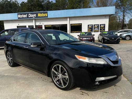 Crystal Black Pearl 2009 Acura TL Technology