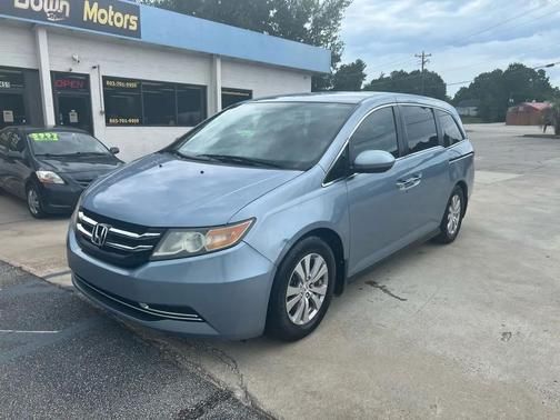 Blue 2014 Honda Odyssey EX